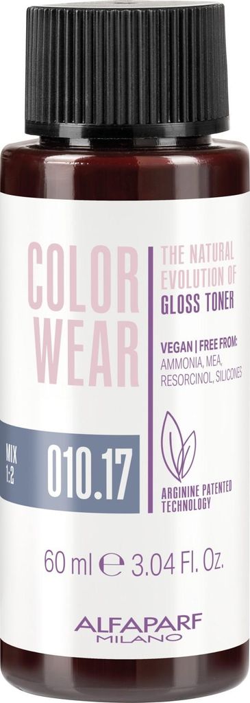 Alfaparf Milano Color Wear Gloss Toner 010.17 60 ml Produktbild 