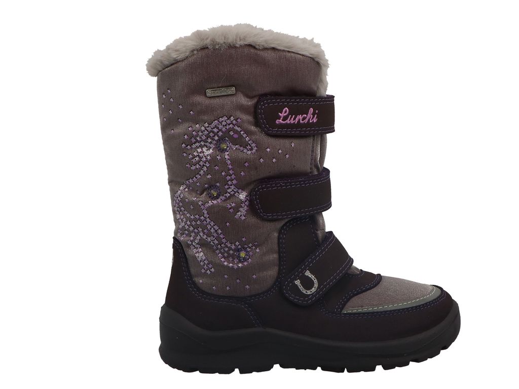 Lurchi Schneestiefel Kalina-SYMPATEX Winterstiefel Kinder lila 30