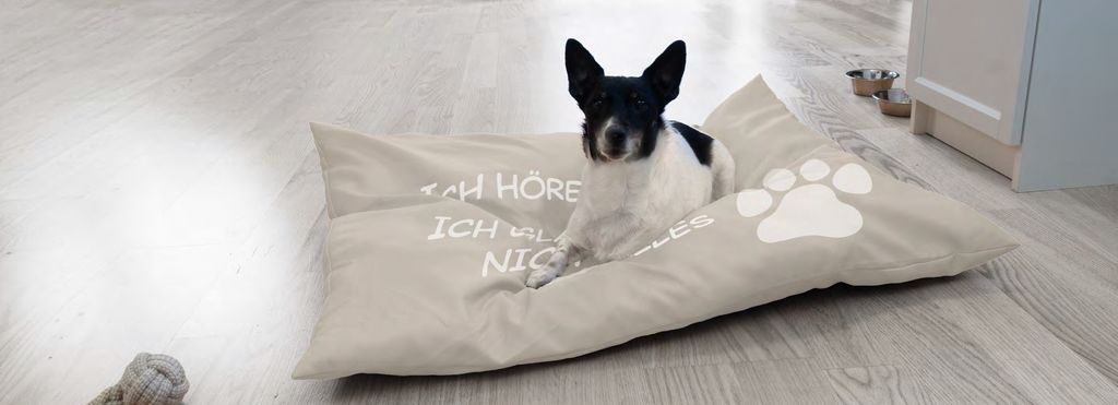 XL Hundekissen Hundebett Schlafplatz Hundematte Tierbett Produktbild 