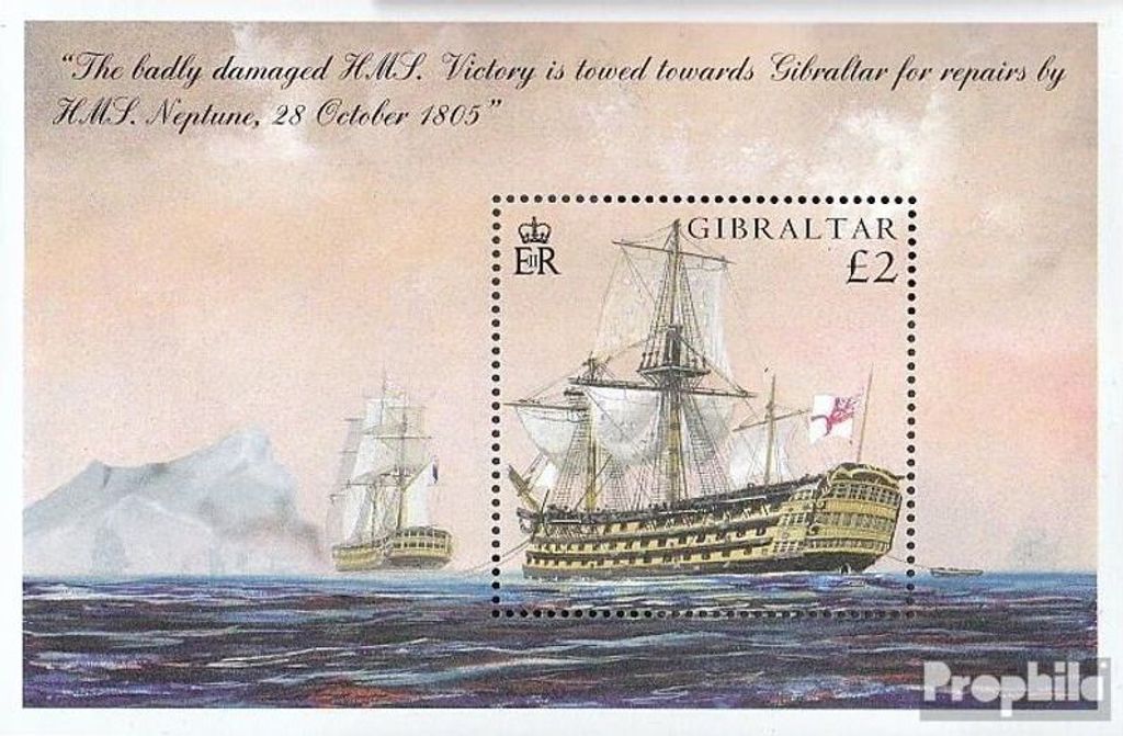 Briefmarken Gibraltar 2005 Mi Block65 (kompl.Ausg.) Produktbild 