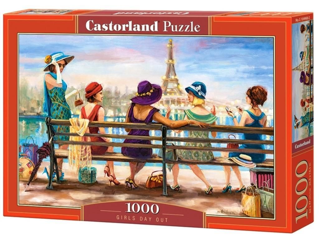 Puzzle 1000 pezzi Giornata delle Ragazze 104468 Immagine del prodotto 