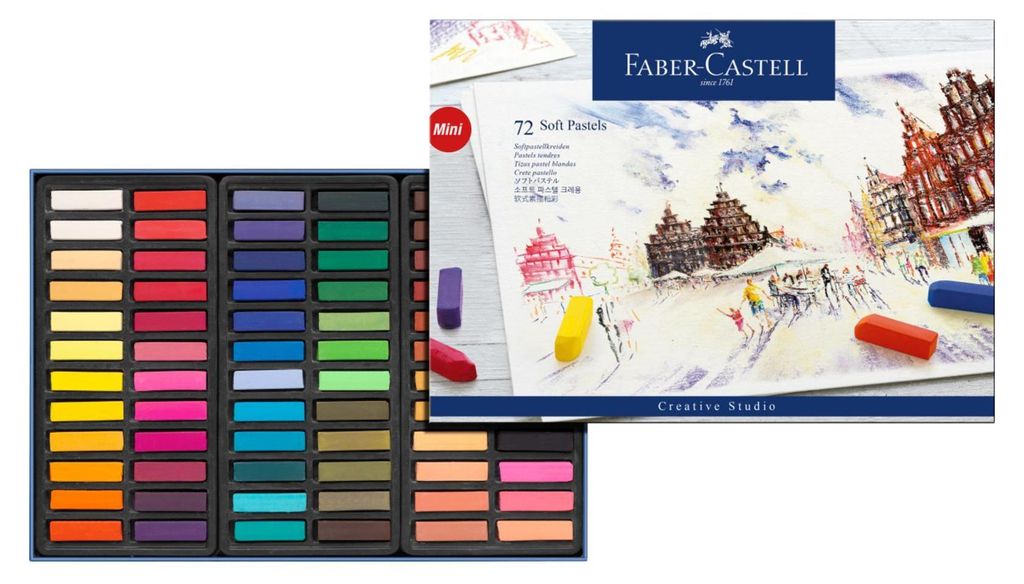 FABER-CASTELL Mini - Farbstift - verschiedene Pastellfarben Produktbild 