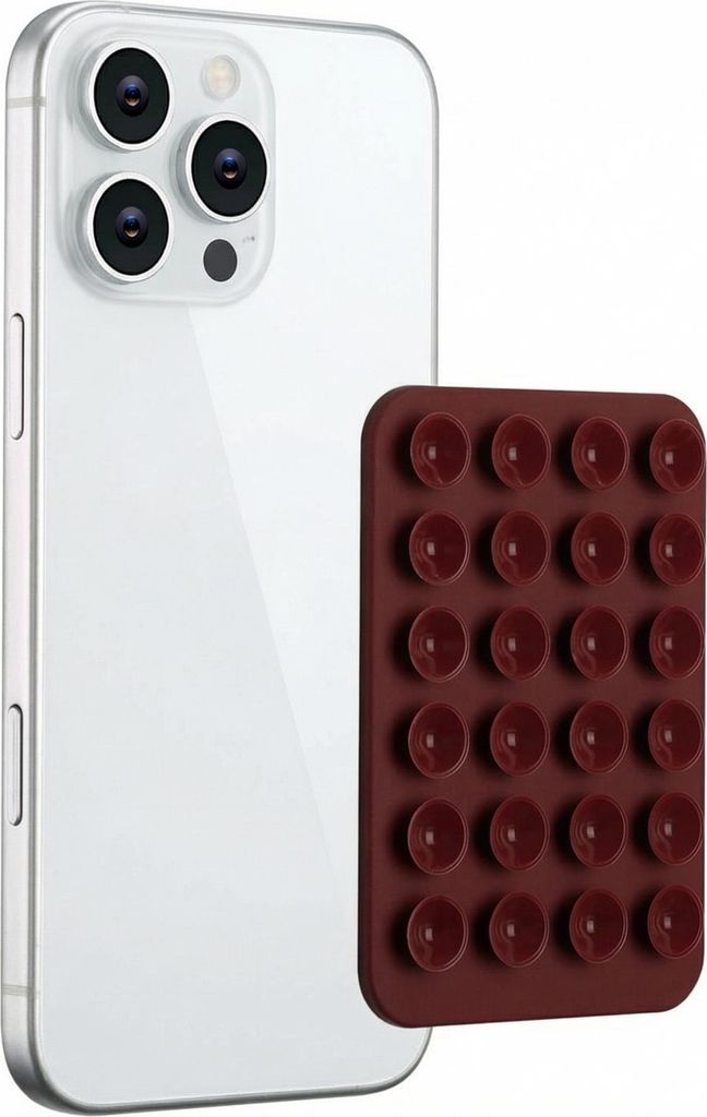 Selencia MagSafe-Saugnapf-Handyhalterung - Terracotta