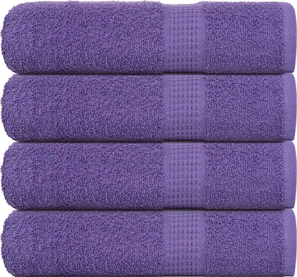 Duschtücher FROGN 4 Stk. Lila 70x140 cm 360 g/m²