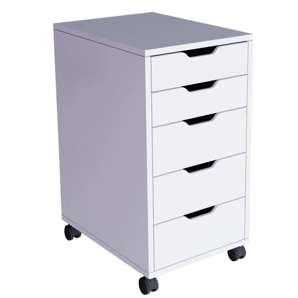 Commode blanche anti-rayures pour optimiser les petits espaces - 5