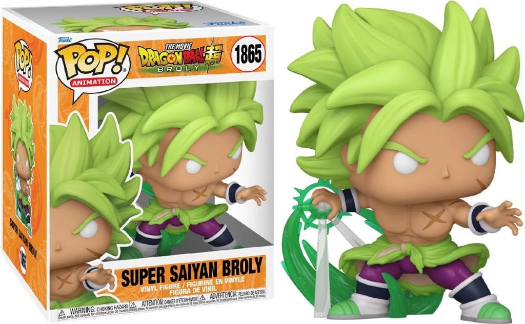 Funko Pop! Dragon Ball Super Super Saiyan Broly 1865 Obrázek produktu 