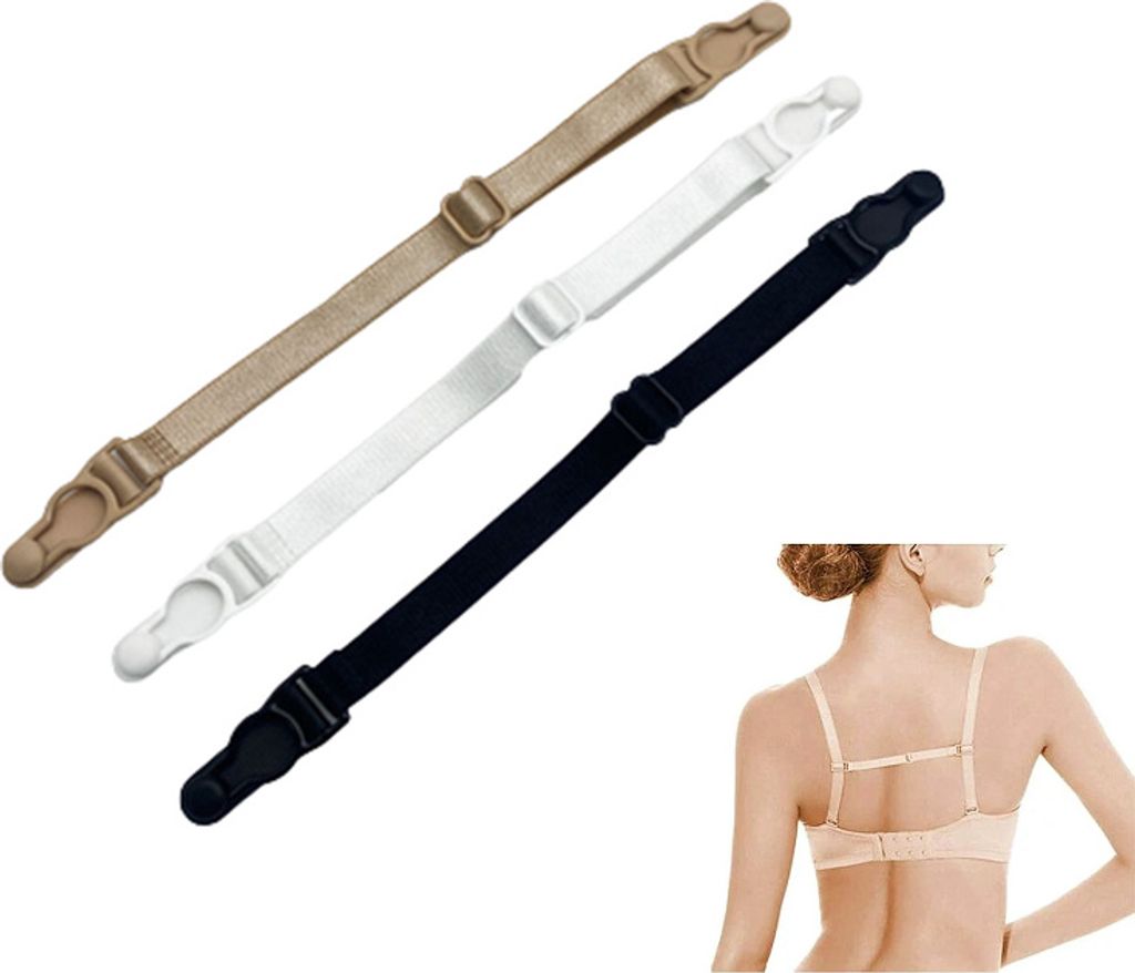 INF Verstellbarer BH-Trägerhalter im 3er-Pack Produktbild 