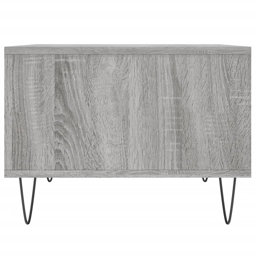 Tavolino da Salotto SYFAX™ Grigio Sonoma 60x50x36,5 cm in Multistrato - 4