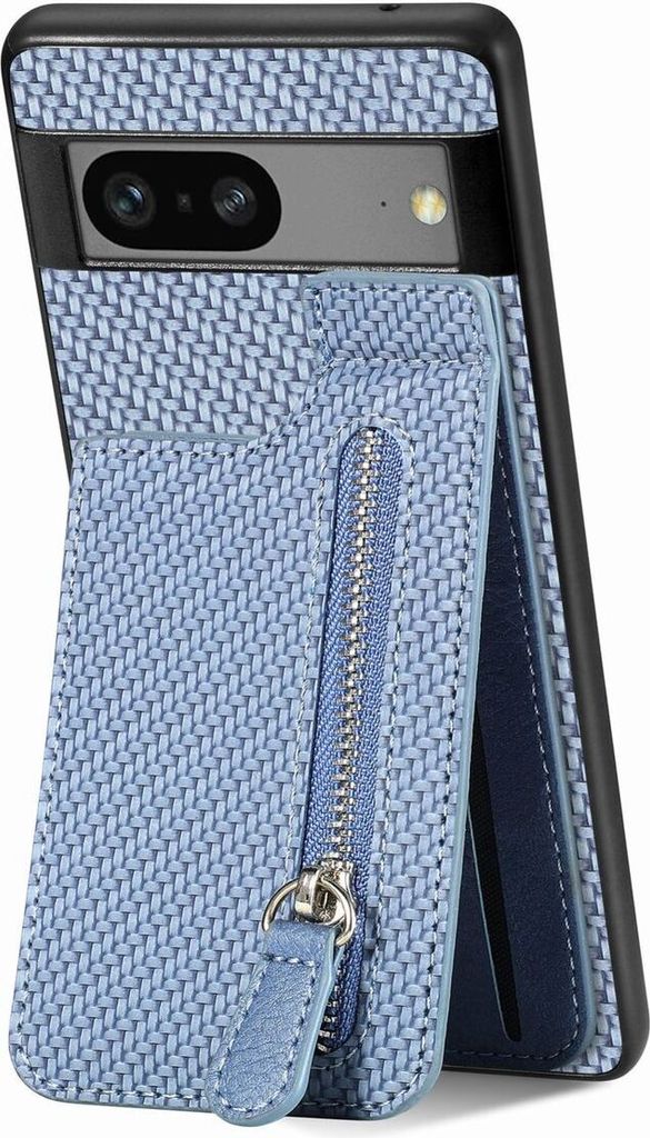 König Design Hülle kompatibel mit Kunststoff Soft Handyhülle - Handy Case Blau