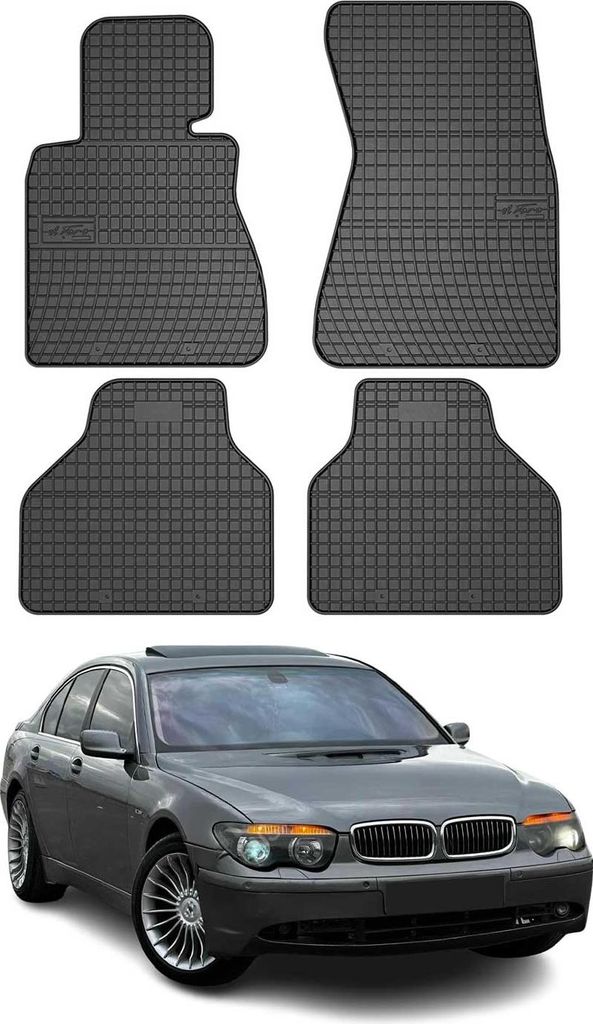 2001-2009 BMW řady 7 E65 E66 E67 Podlahové rohože gumové Obrázek produktu 