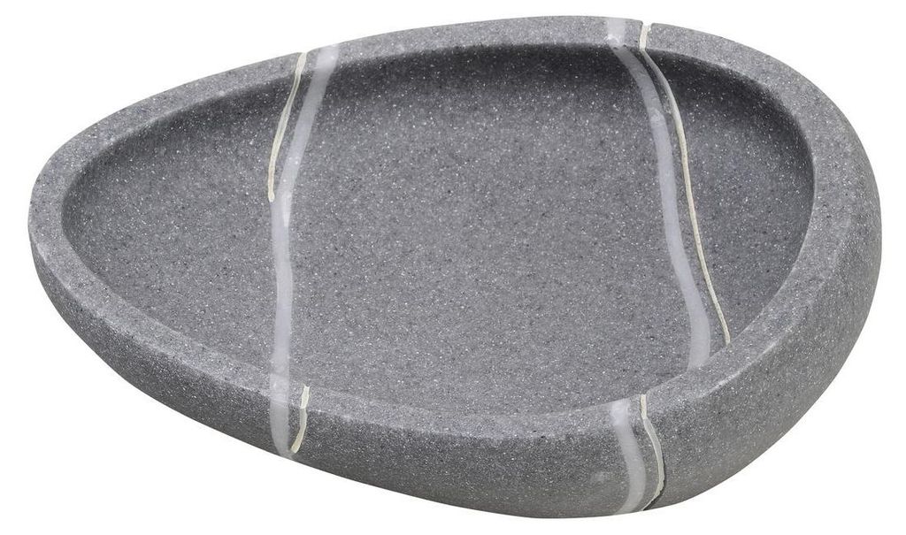 RIDDER Seifenschale Little Rock Grau