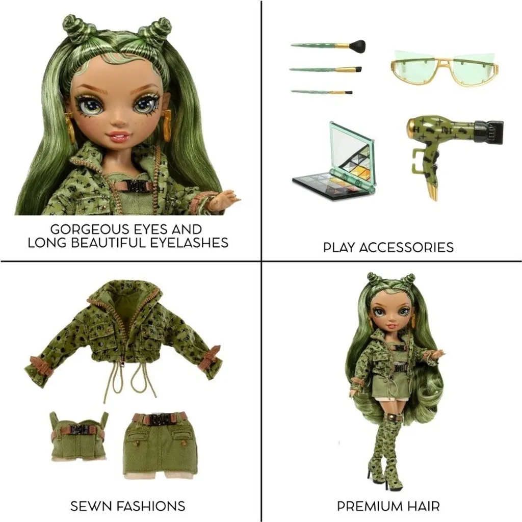 Poupée Rainbow High Olivia Woods - Qualité Premium et Look Mode Durable - 5