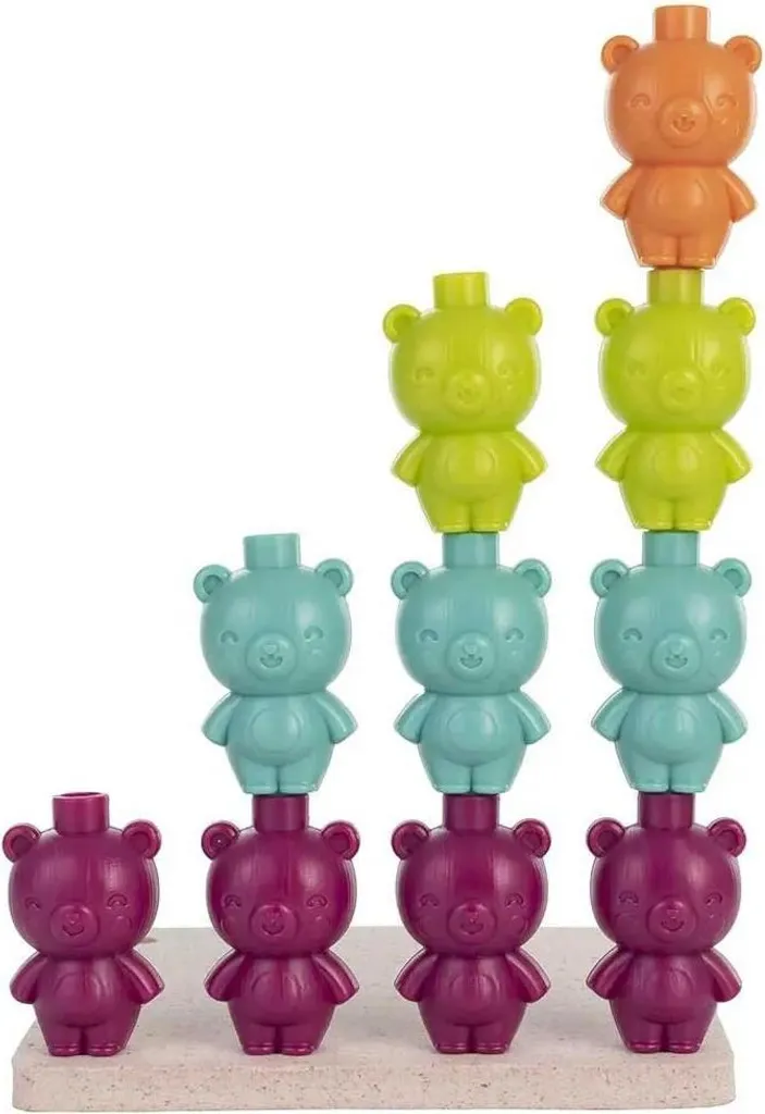 Oursons Mathématiques Miniland Multicolores - Kit de Tri Pédagogique - 6