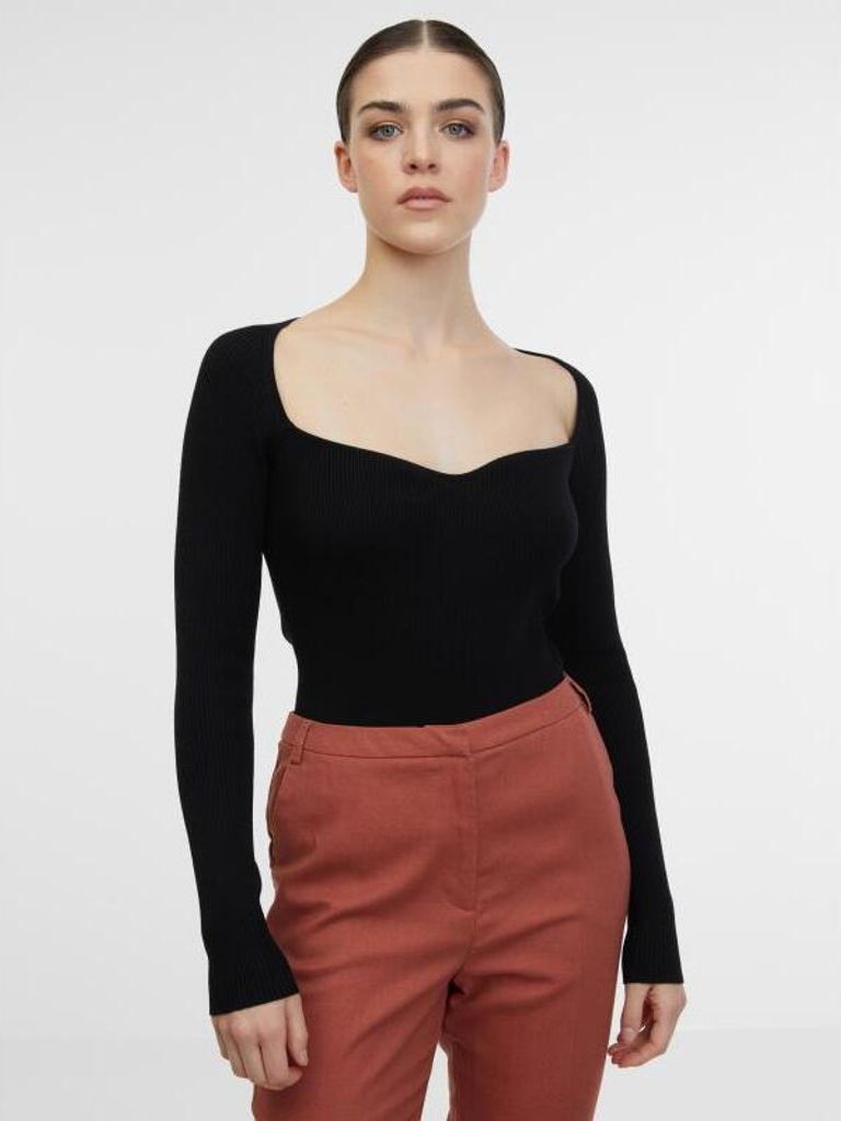 Orsay Schwarzer Damenpullover 1000335660000__S