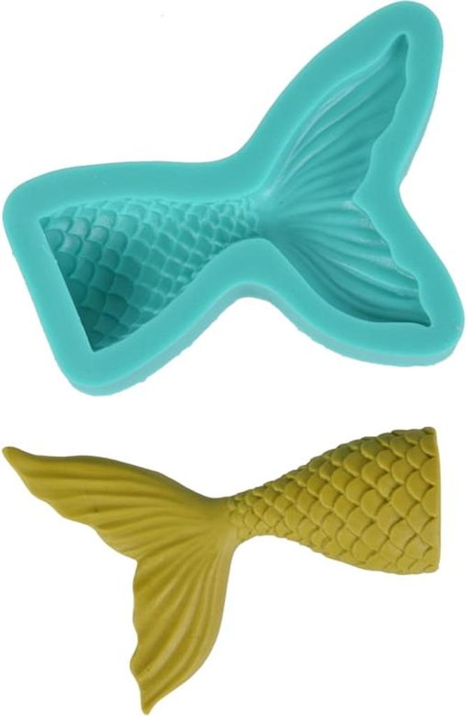 Silikonform KLEINE MEERJUNGFRAU FISCHSCHWANZ