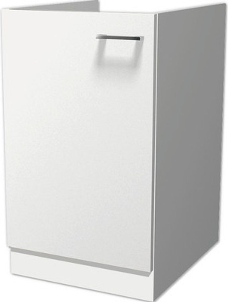 Flex Well Spülenschrank Lucca BxTxH 50 x 57,1 x 82,2 cm weiß matt zerlegt Anschlag reversibel 00010750