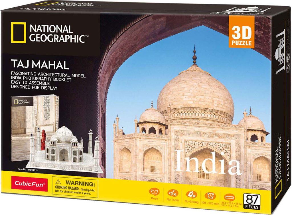 CubicFun Cubic Fun 3d puzzle NG Taj Mahal