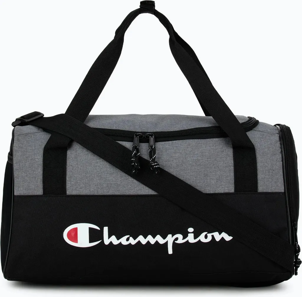 Champion Prologue Borsone Sportivo Unisex Nero Grigio | Viaggio e Sport
