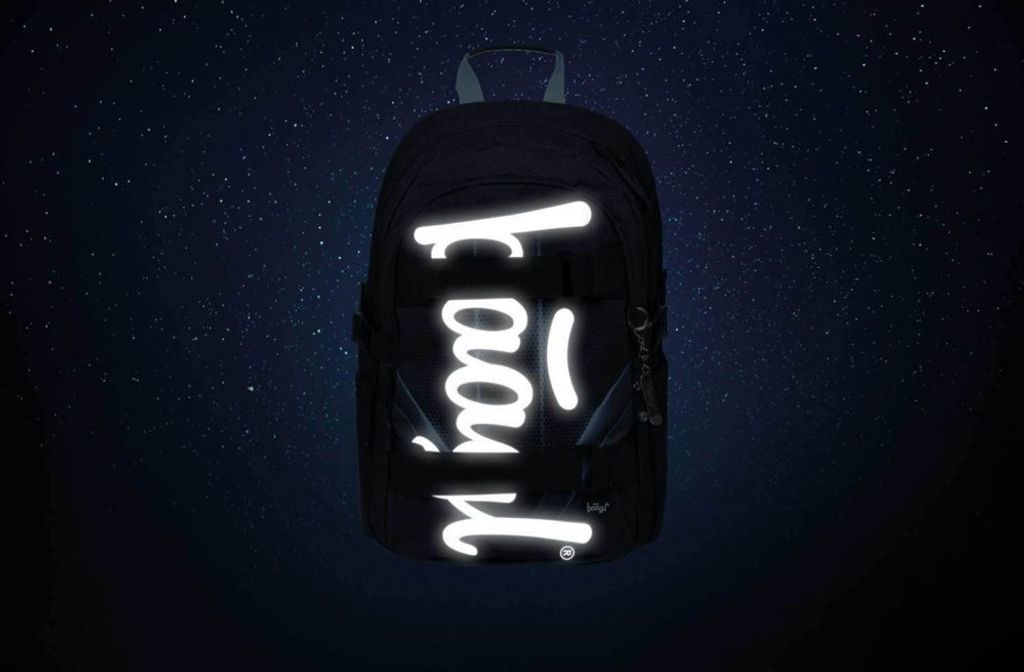 Baagl Schulrucksack für Jungen Teenager - Skateboard Produktbild 11