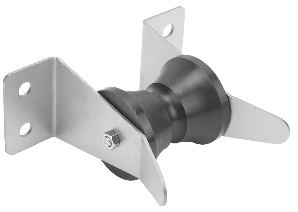 Support D’ancre Marin Inox 316 – Type Papillon Double Roue – Pour Bateau, Yacht, Pêche – Fixation Poupe
