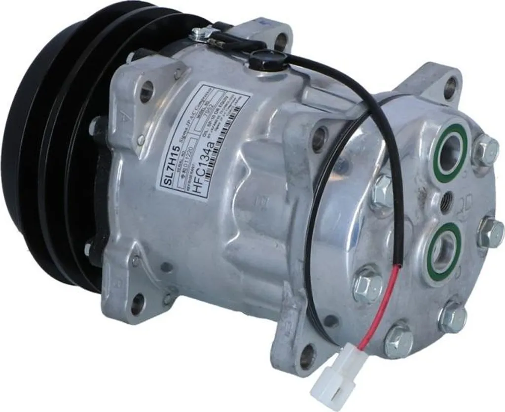 Compresseur Clim 12V SD7H15 NRF Ø140mm pour Massey Ferguson MF 3600