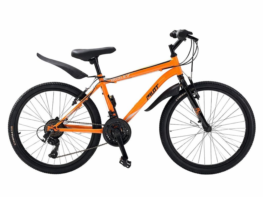MTB 24 Zoll, Pilot Bike Rolley, Shifters: Shimano 3/7 Speed, Wheels Alloy Rims Single Tires 1.95
