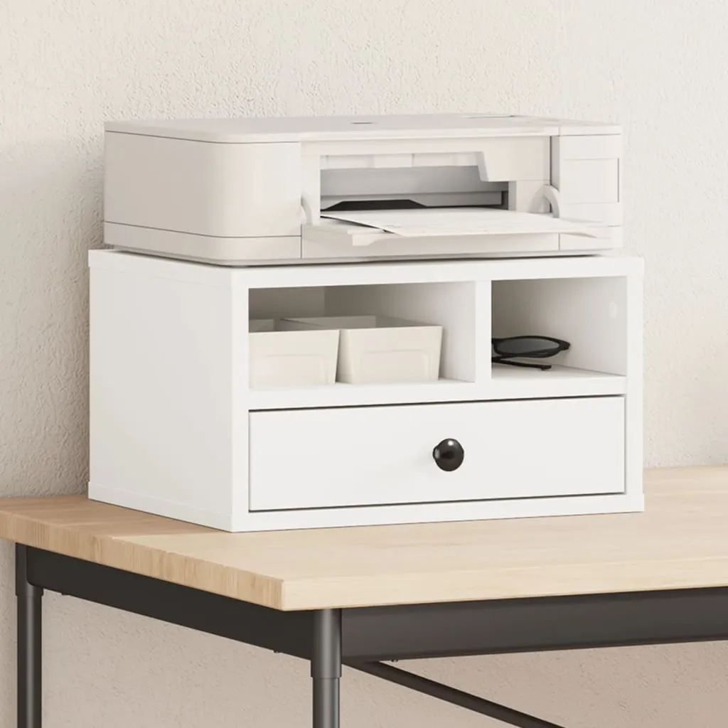 Porta Stampante da Tavolo Bianco Best Möbel - Organizza il tuo Desk