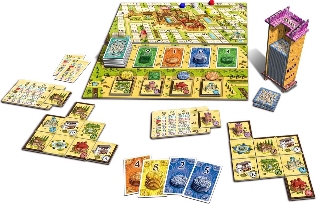 10432 - Alhambra Revised Edition - desková hra ( DE, EN, Obrázek produktu 