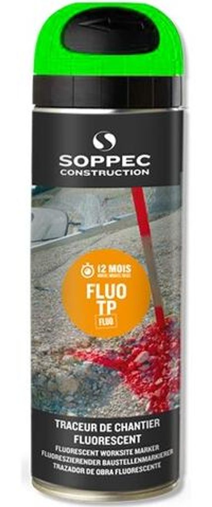 SOPPEC Markierfarbe Fluo TP, neon-grün, 500 ml