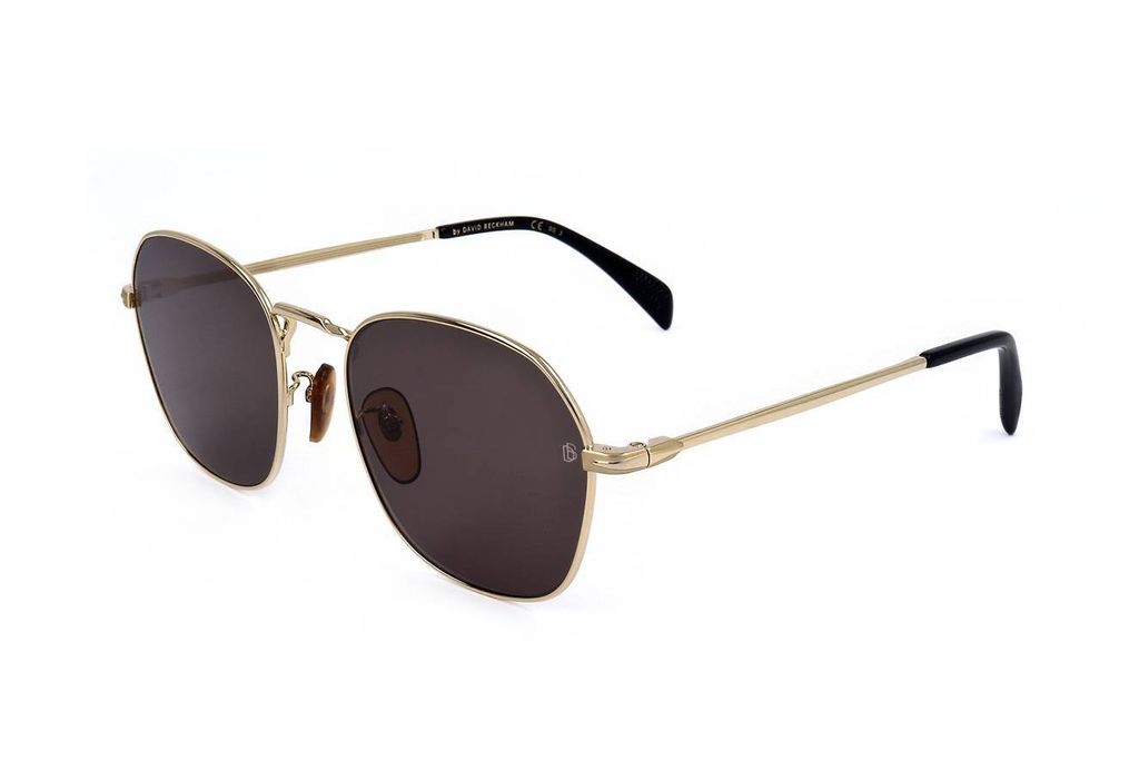 David Beckham Sechseckige Herren-Sonnenbrille aus Metall 1031GS