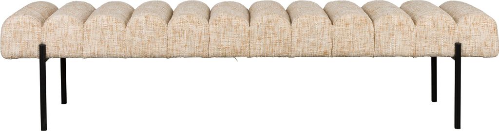 Housecraft Living Jethro Sitzbänke 180x41,5x45 cm Beige