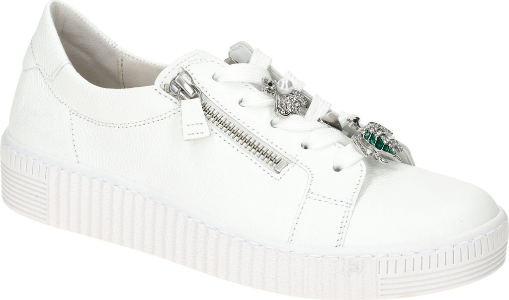 Gabor Sportliche Schnürschuhe Damen 31393931313831 Weiß 36 EU