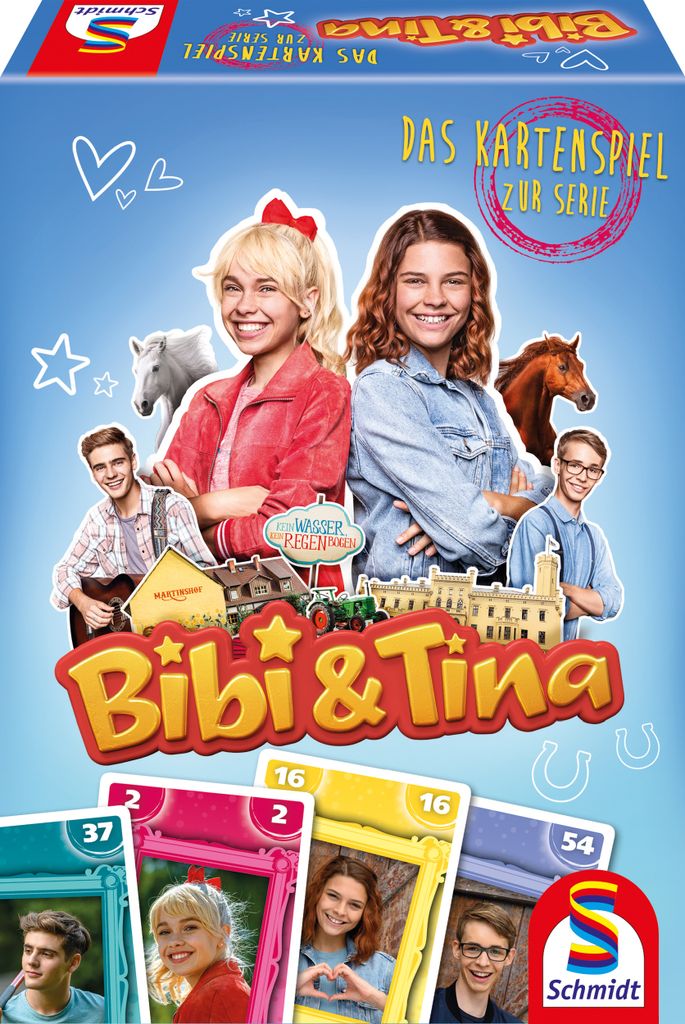 Schmidt Spiele Bibi & Tina Das Kartenspiel zur Serie, Immagine del prodotto 