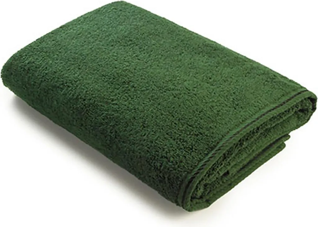 Telo Sauna A&R 100x180 cm Verde Scuro | Massima Assorbenza Oeko-Tex