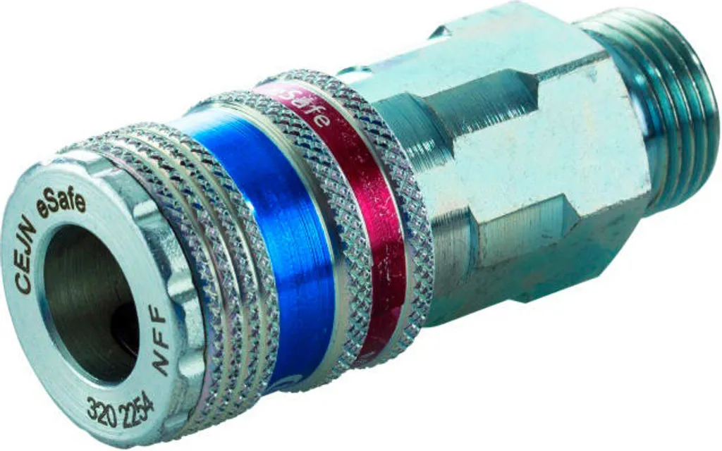 Schneider SSK Raccord Rapide de Sécurité 1/2 pouce avec Embout Acier