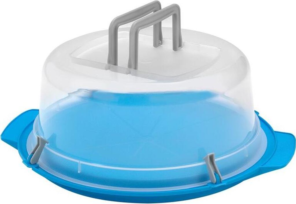 Taca Na Ciasto Z Pokrywką 40X35X15 Cm, Plastikowa Zdjęcie produktu 