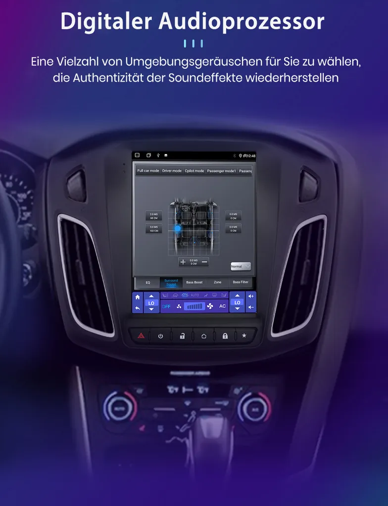 GPS Android Ford Focus III 2012-2018 WiFi Bluetooth pour Navigation - 17