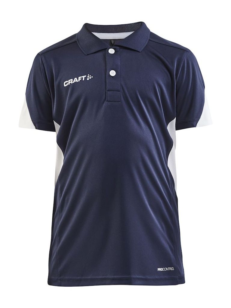 CRAFT Pro Control Impact Polo JR Navy/White 122/128