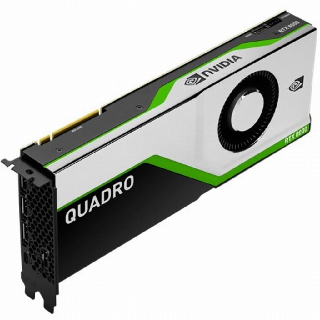 PNY VCQRTX8000-PB, Quadro RTX 8000, 48 GB, GDDR6, 7680 x Produktbild 