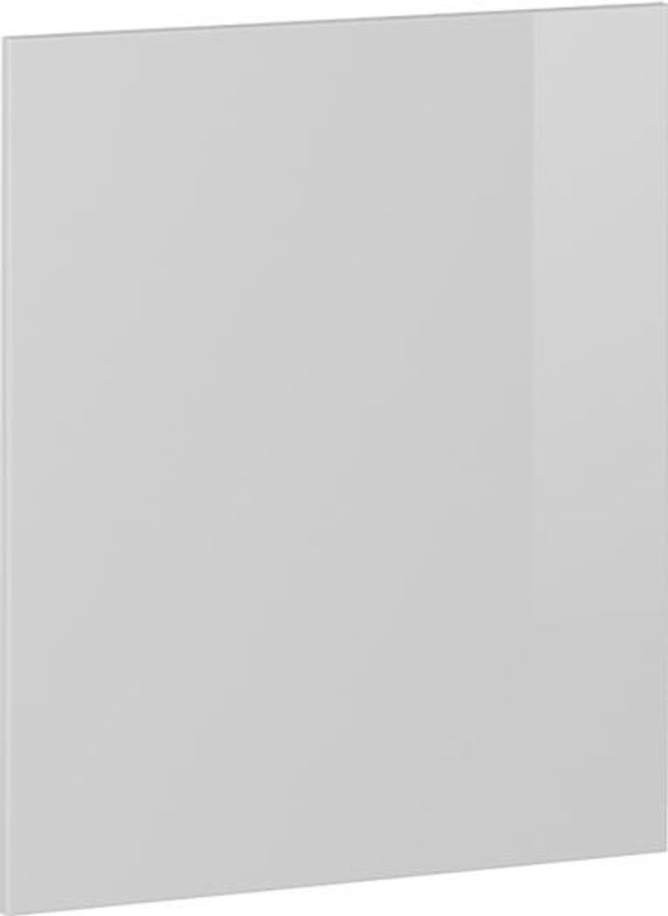 Vicco Küchenfront R-Line, 59.6 x 71.3 cm Möbelfront für den Backofenumbauschrank (halb), Weiß Hochglanz