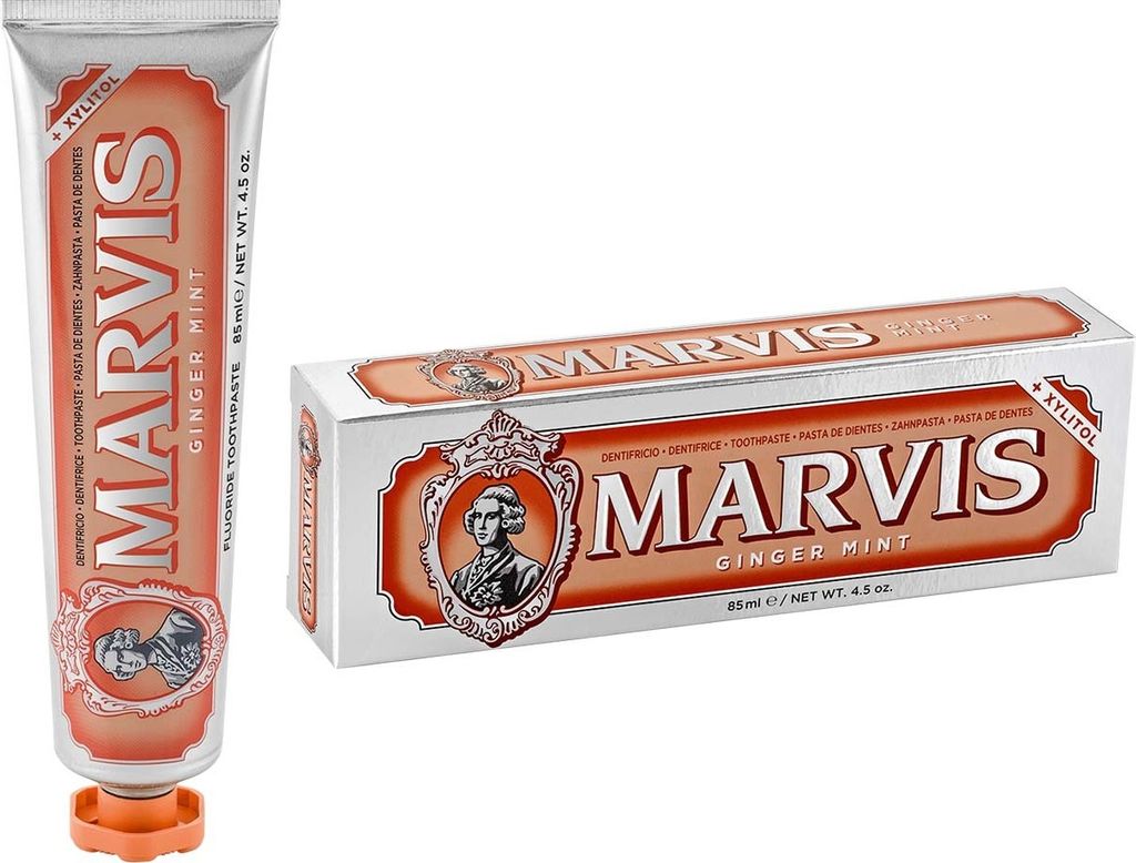 Marvis Ginger Mint Toothpaste 85 ml Produktbild 