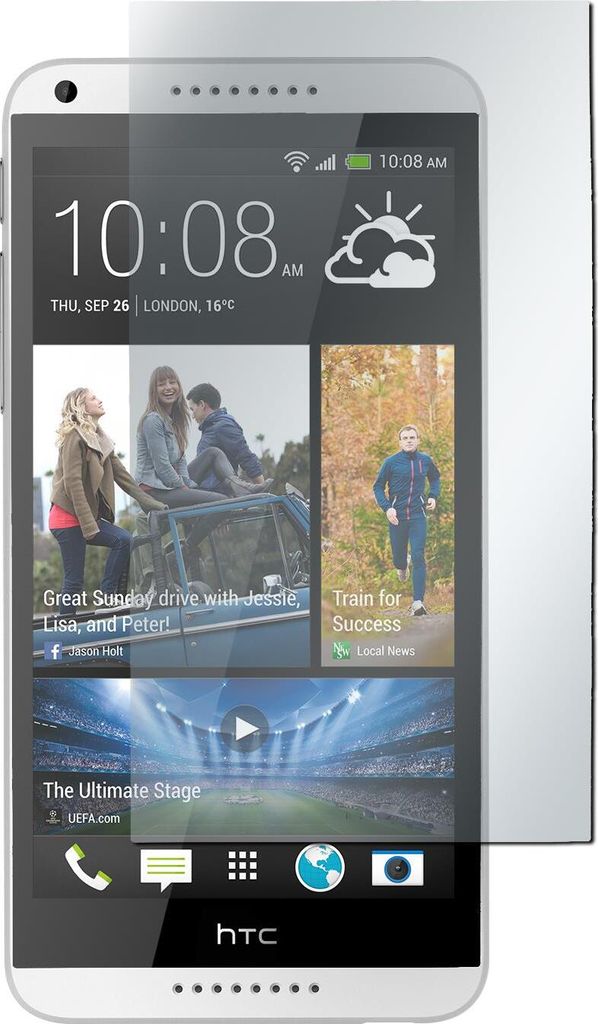 4er-Pack PhoneNatic Displayschutzfolien matt kompatibel mit HTC Desire 816