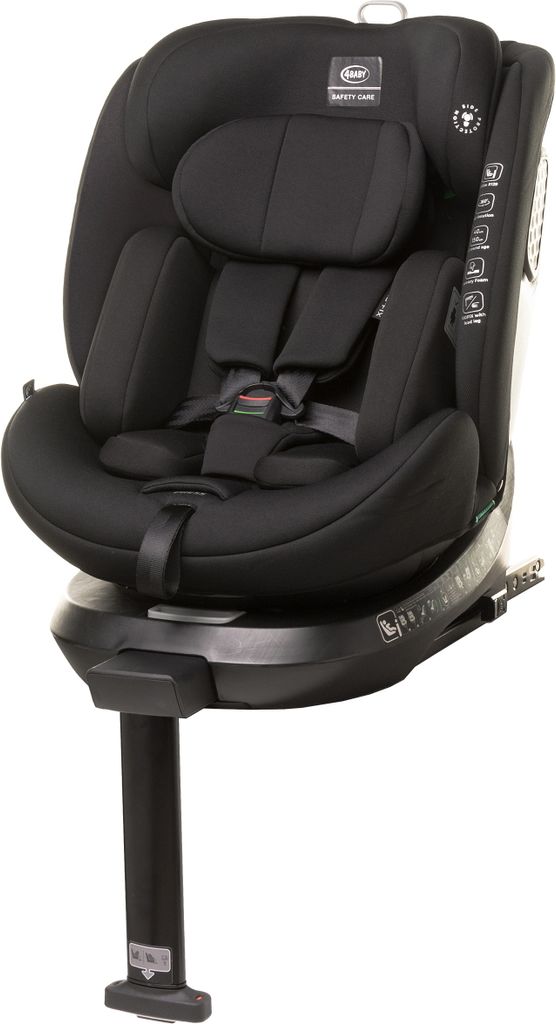 4Baby | Kinderautostoel - 360° draaibaar - met ISOFIX, Productafbeelding 