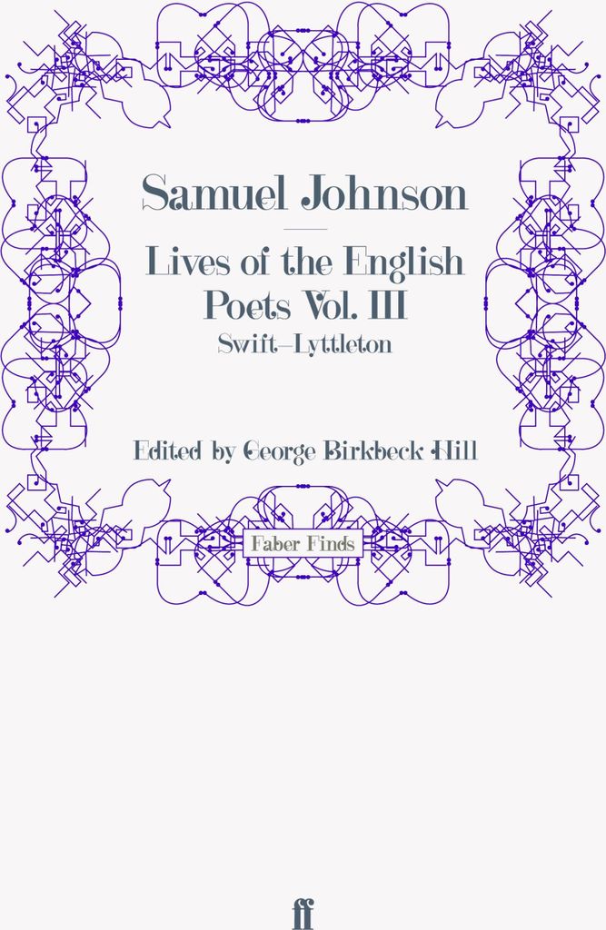 Lives of the English Poets Vol. III