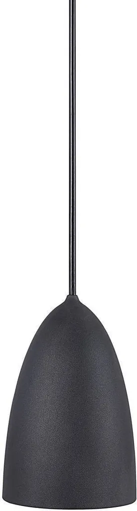 NORDLUX Nexus Suspension LED Noir Mat Ø100mm - Design Scandinave