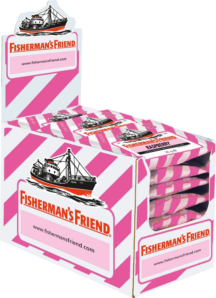 S  Fisherman'S Friend Raspberry, 24Er Vorratsbox, Himbeere Produktbild 