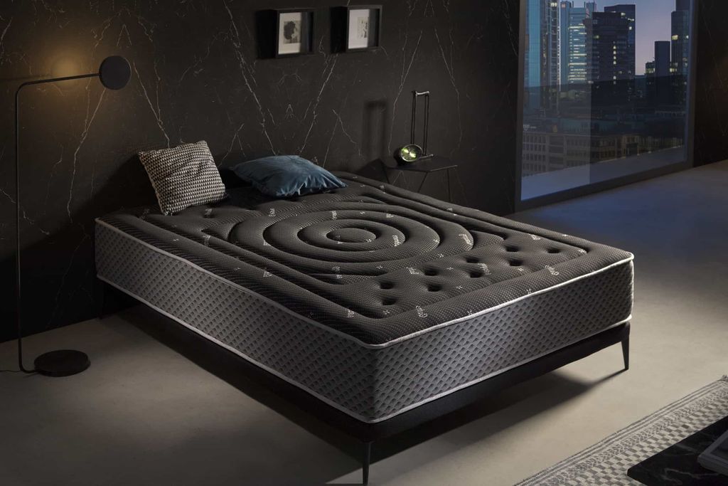 Moonia - Matratze Premium Black Multizone, 27cm, 135x190cm
