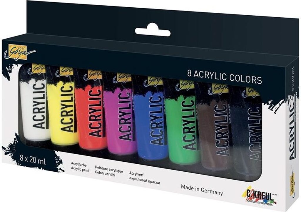 KREUL SOLO GOYA, Niebieski, Brązowy, Zielony, Szary, Zdjęcie produktu 