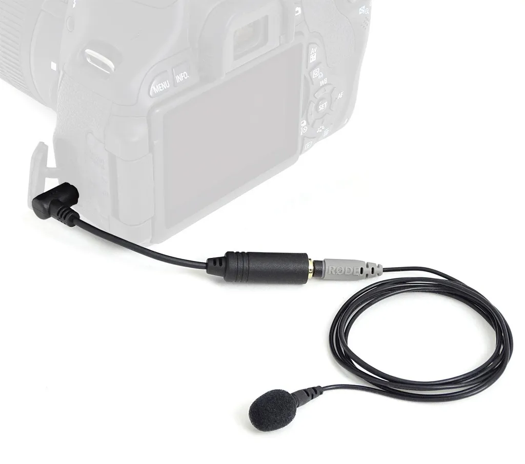 Micro Cravate Rode Smartlav+ et Adaptateur Audio ADP03 pour Mobile