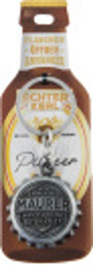 Echter Kerl Flaschenöffner Anhänger - Maurer